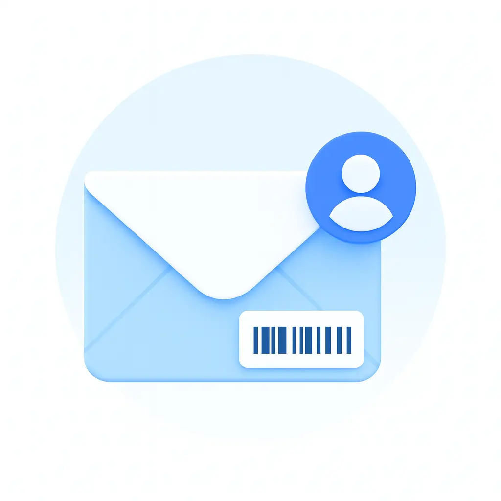 Raccomandata Market Illustration